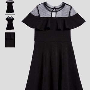 Love, Nickie Lew Illusion Yoke Skater Dress